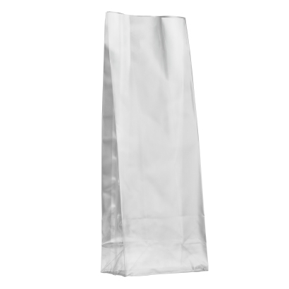 Block bottom bags with sealing seam, OPP foil, 100 x 60 x 280 mm | 40 µm