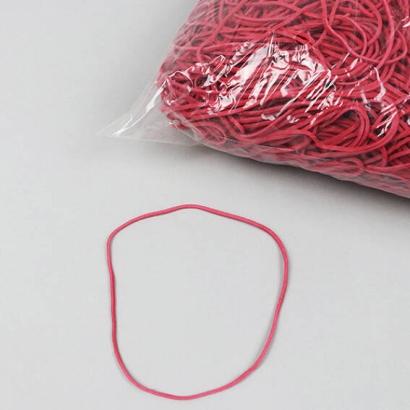 Rubber bands, red 100 mm | 2 mm