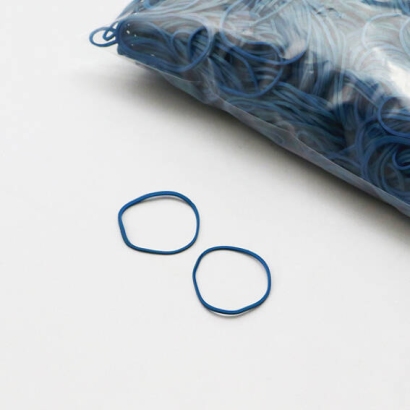 Rubber bands, blue 30 mm | 1 mm