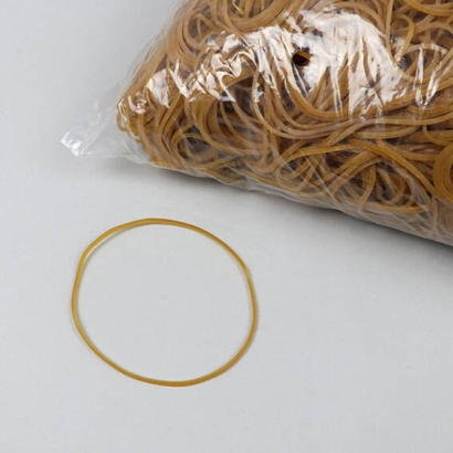 Rubber bands, ecru 70 mm | 1.5 mm