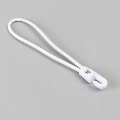 Bungee loops with hook 150 mm | white