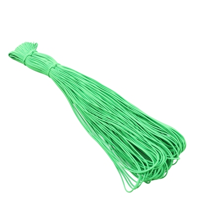 Elastic cords, 2.5 mm, green (bundle with 100 m) 