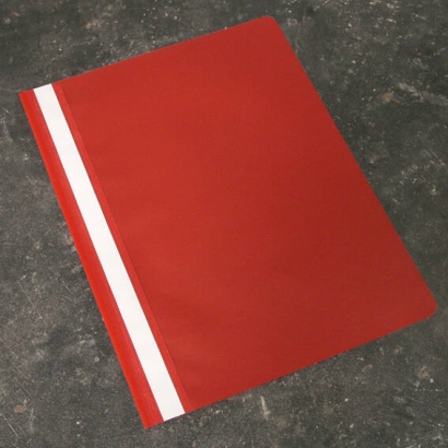 File folder, A4, PP-foil, red 
