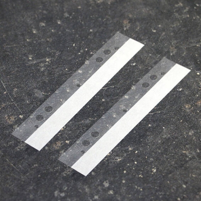 Filing strips 125 x 25 mm, self-adhesive 