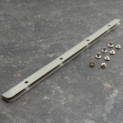 Binding screw rails, 320 mm, tin-plated 
