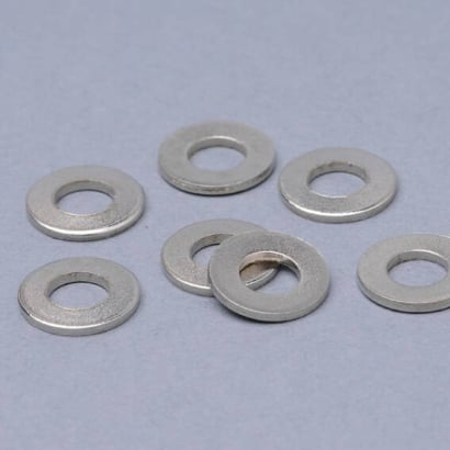 Washers for binding screws, 10 mm, nickel-plated 