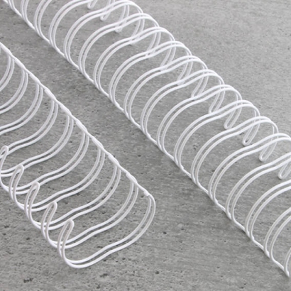 Wire bindings 2:1, A4 22,0 mm (7/8") | white
