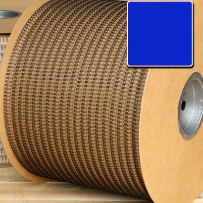 Wire bindings on spool 3:1 6,9 mm (1/4") | blue