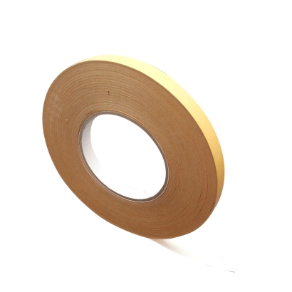 Double-sided adhesive PVC tape, white, strong acrylic adhesive, CLM22 12 mm
