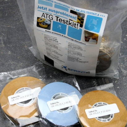 ATG test-kit with 8 adhesive films 