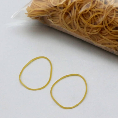 Rubber bands, ecru 50 mm | 1.5 mm