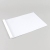 Thermal binding folder A4 landscape, cardboard, up to 60 sheets, white 6 mm