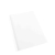 Thermal binding folder A4, filing flap, cardboard, up to 15 sheets, white 1,5 mm