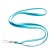 Lanyards, 10 mm wide light blue | with rotabable metal hook