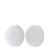Hook and loop dots set on sheets 13 mm | white