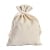 Small bags linen look, narrow side open, natural colour, pack of 3 pieces, 220 x 300 mm