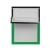 Magnetic frames A5 green | self-adhesive