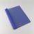 Eyelet folder A4, leather board, 45 sheets, blue | 4 mm
