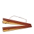Wooden poster hangers, with suspension cord and magnetic fastening 300 mm | dark brown