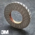 3M 9086, double-sided paper fleece adhesive tape, very strong acrylic adhesive 6 mm