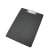 Clipboard with plastic cover A4 | black