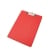 Clipboard with plastic cover A4 | red