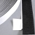 Hook tape self-adhesive, for hook and loop fasteners (roll with 25 m) 38 mm | black