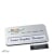 Name badges office alu-print silver | Stainless steel pin