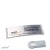 Name badges polar® alu-complete 64 x 22 mm | transparent | silver | smag® Magnet