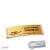 Name badges polar® alu-complete 64 x 22 mm | light grey | gold | smag® Magnet