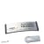Name badges polar® alu-complete 64 x 22 mm | anthracite | silver | smag® Magnet