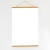 Wooden poster hangers, with suspension cord and magnetic fastening 710 mm | Pine