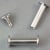 Binding screws, nickel-plated 13 mm | sleeve nut with smooth head, screw with slotted head