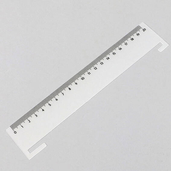 Big silver metal bookmark Sublimation Thermal Transfer 3,2 x 12,7 cm, GADGETS \ SCHOOL AND OFFICE ITEMS